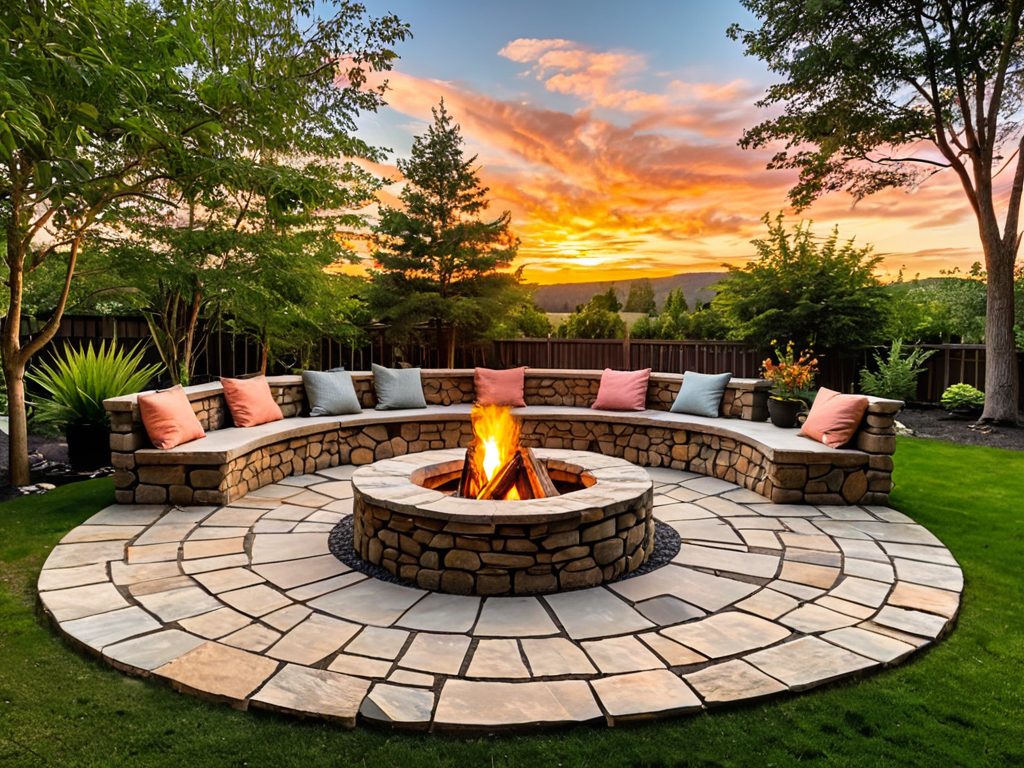 Build Your Oasis Outdoor Fire Pit