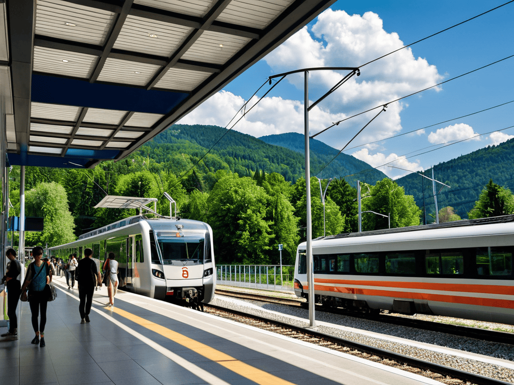 A Guide on How to Spend an Amazing 7 Days in Slovenia (no Car Needed) 3 Slovenia Unplugged 7 Days train station