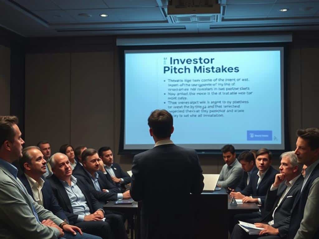 investor pitch mistakes