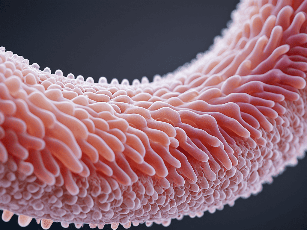 Gut health and wellness concept