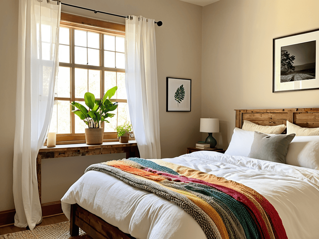 DIY bedroom decor for sleep