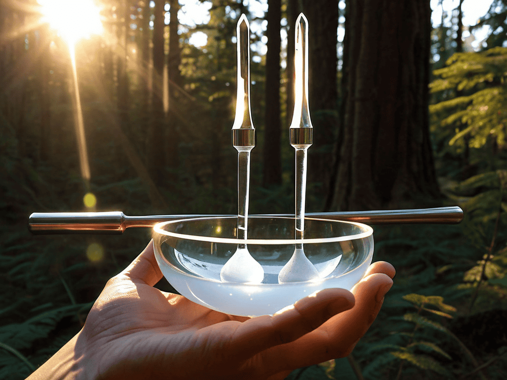 Weighted Tuning Forks sound healing tool