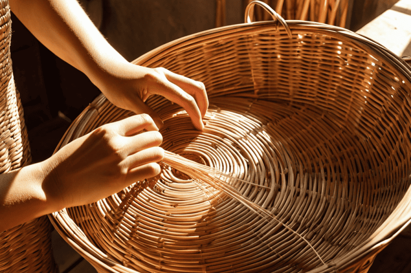 Weave Your Own Storage: How to Make a Simple Rattan Basket