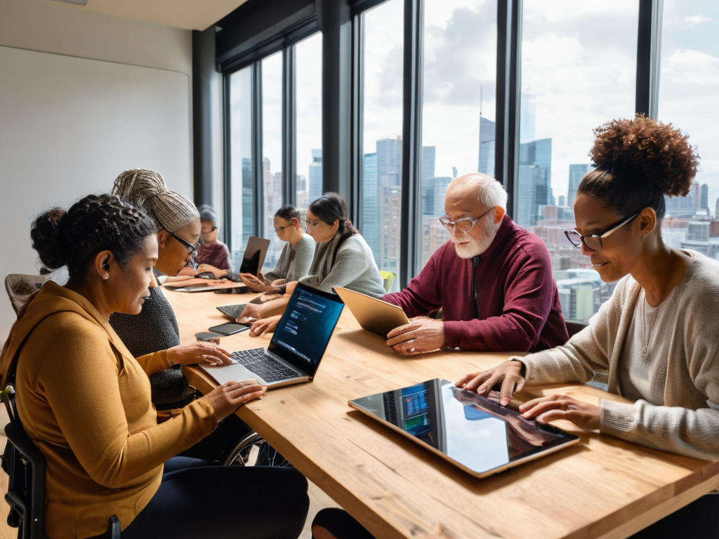 Inclusive AI Design concept