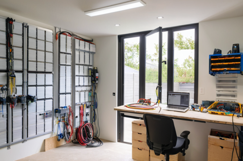 LFP Battery Wall Kits installation