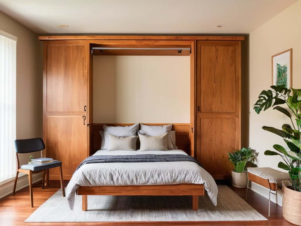 Building a DIY Murphy bed frame