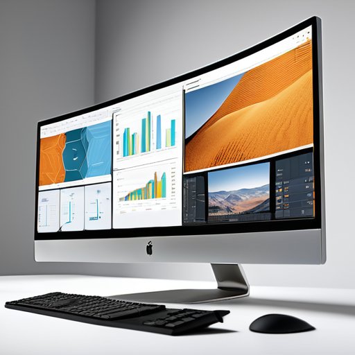 Ultrawide monitor workflow enhances seamless multitasking