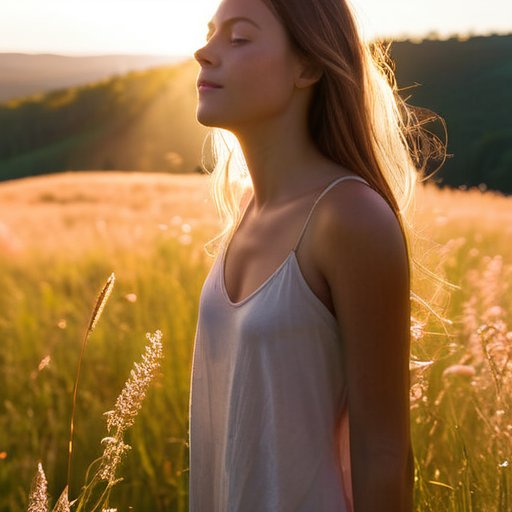 Golden Hour warm glow on landscape