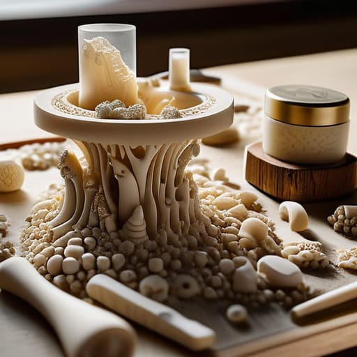 Bone Carving Degreasing Baths preparation process.
